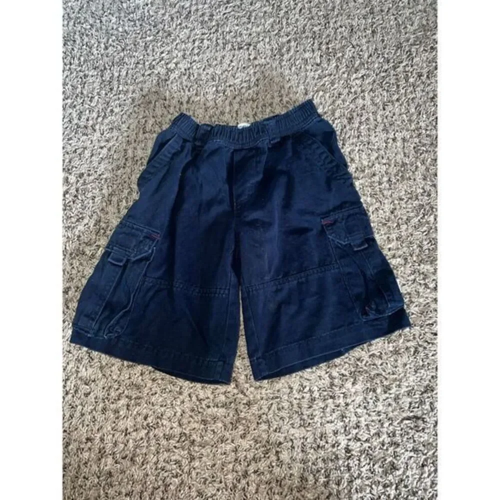 The children's place boys navy blue cargo shorts size‎ 6